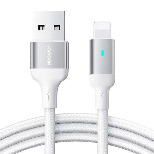 Kaapeli to USB-A / Lightning / 2.4A / 2m Joyroom S-UL012A10 (white) - Kotikauppa