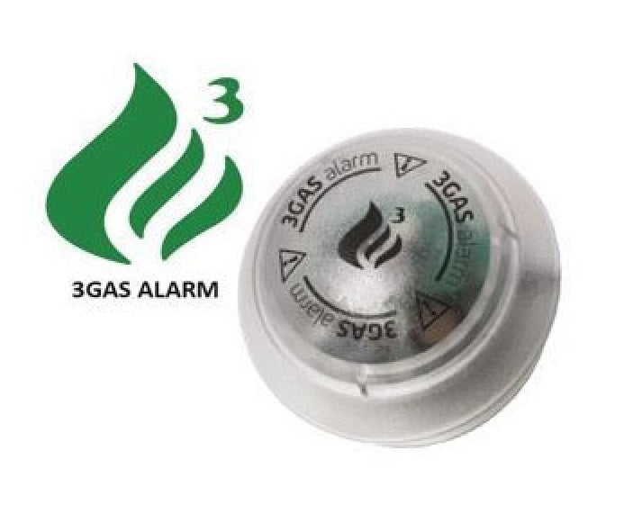 Kaasuhälytin 3Gas, 12-24V nestekaasu, nukutuskaasut ja muut syttyvät kaasut | K50000