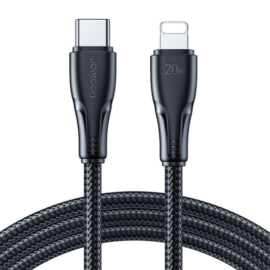 Kabel USB Surpass Typ C Lightning 3m Joyroom S-CL020A11 (czarny) - Kotikauppa