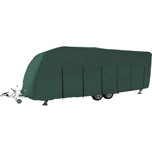 Kampa Prestige -vaunun suojapeite, vihreä, korkeus 218 cm, pituus 700–760 cm | 9120001942 | Kotikauppa