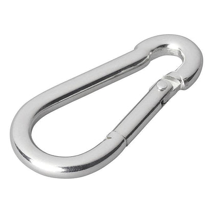 Karbiinihaka metallinen 6x60mm 2 kpl sisään kuplapakkaus - Kotikauppa