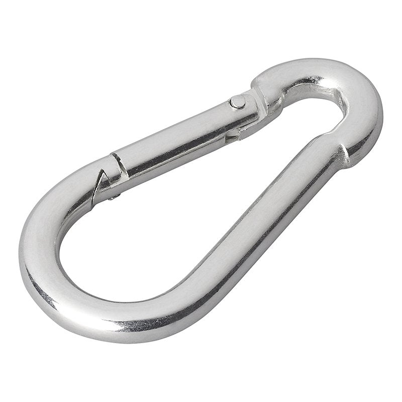 Karbiinihaka metallinen 6x60mm 2 kpl sisään kuplapakkaus - Kotikauppa