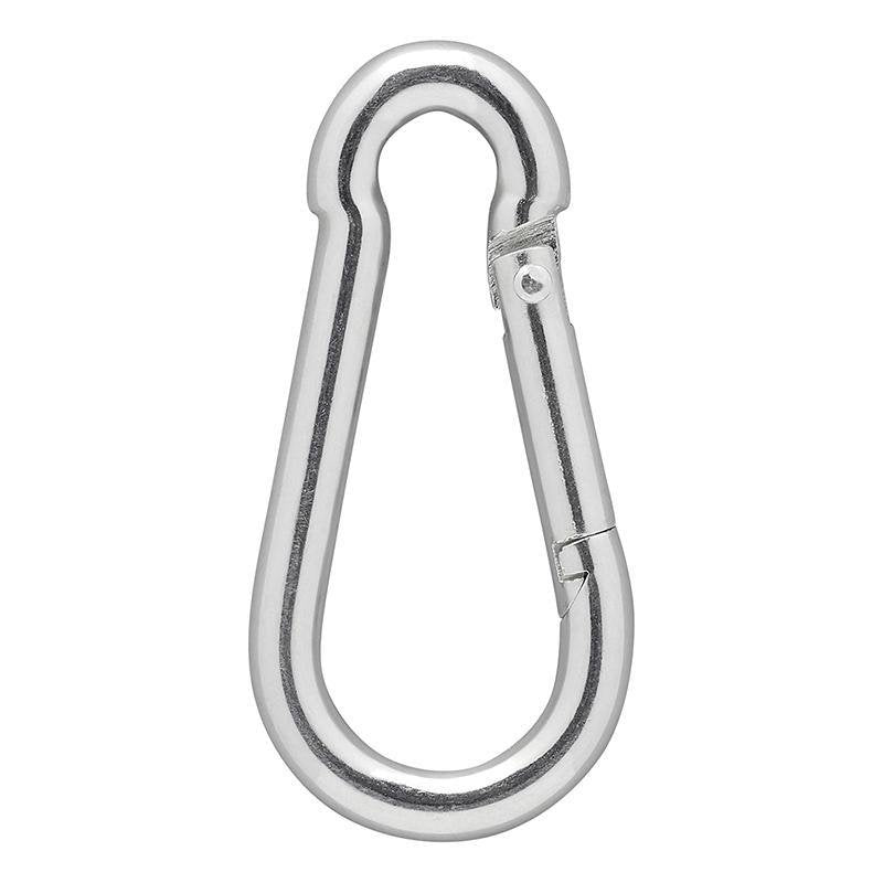Karbiinihaka metallinen 6x60mm 2 kpl sisään kuplapakkaus - Kotikauppa