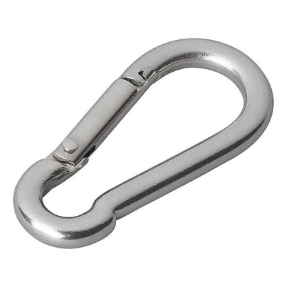 Karbiinihaka rvs 6x60mm 2 kpl sisään kuplapakkaus - Kotikauppa