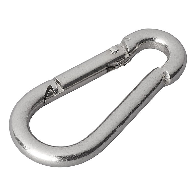 Karbiinihaka rvs 6x60mm 2 kpl sisään kuplapakkaus - Kotikauppa