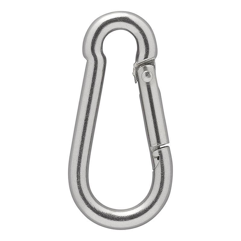 Karbiinihaka rvs 6x60mm 2 kpl sisään kuplapakkaus - Kotikauppa