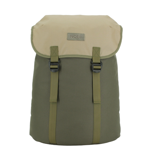 Kestävä ja vedenpitävä reppu Cafe 18l G-koukulla (khaki ja beige) - Kotikauppa