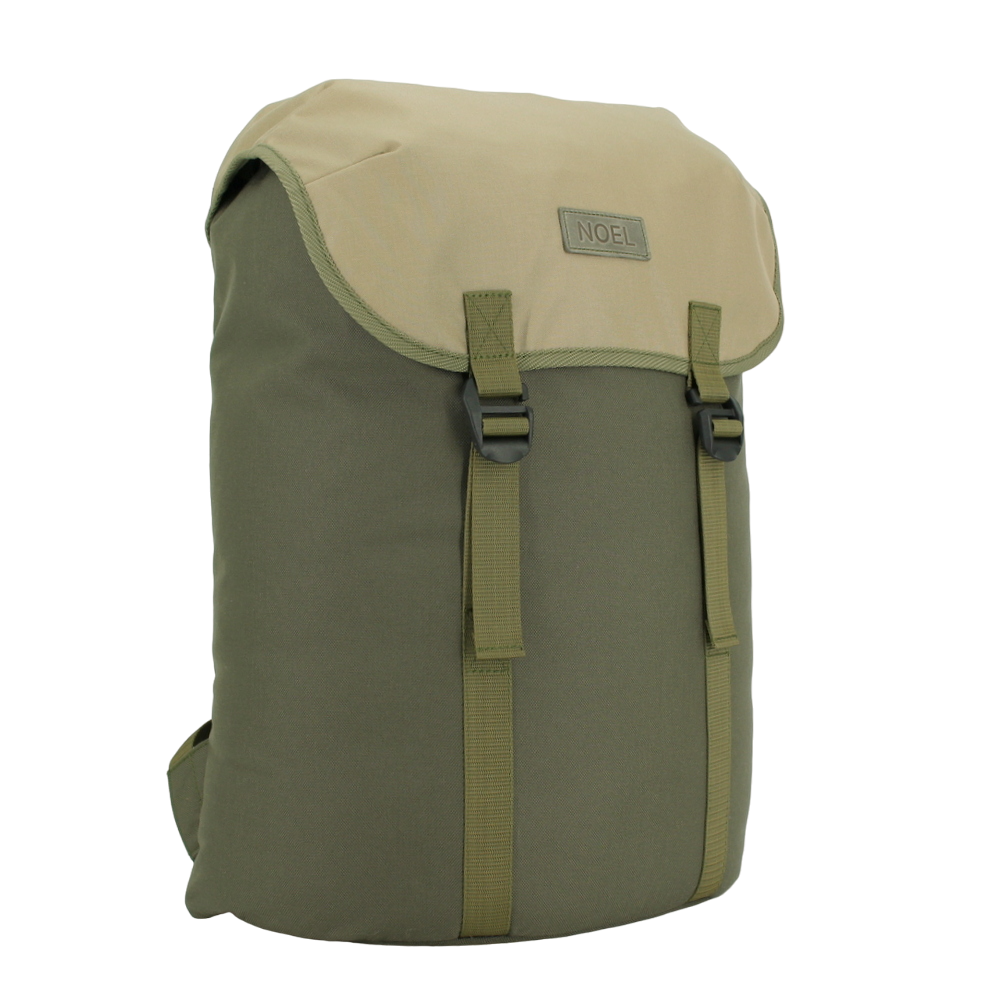 Kestävä ja vedenpitävä reppu Cafe 18l G-koukulla (khaki ja beige) - Kotikauppa
