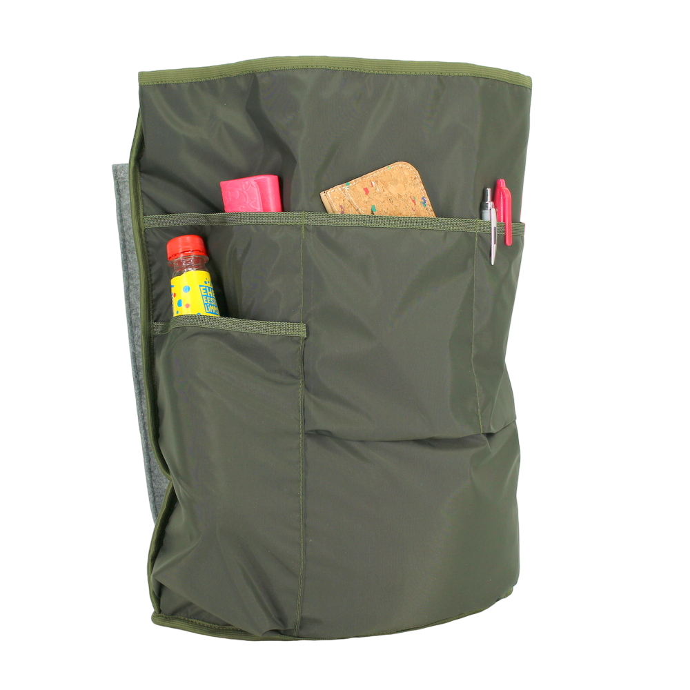 Kestävä ja vedenpitävä reppu Cafe 18l G-koukulla (khaki ja beige) - Kotikauppa