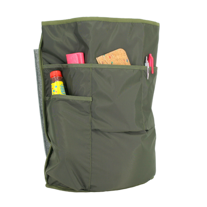 Kestävä ja vedenpitävä reppu Cafe 18l G-koukulla (khaki ja beige) - Kotikauppa