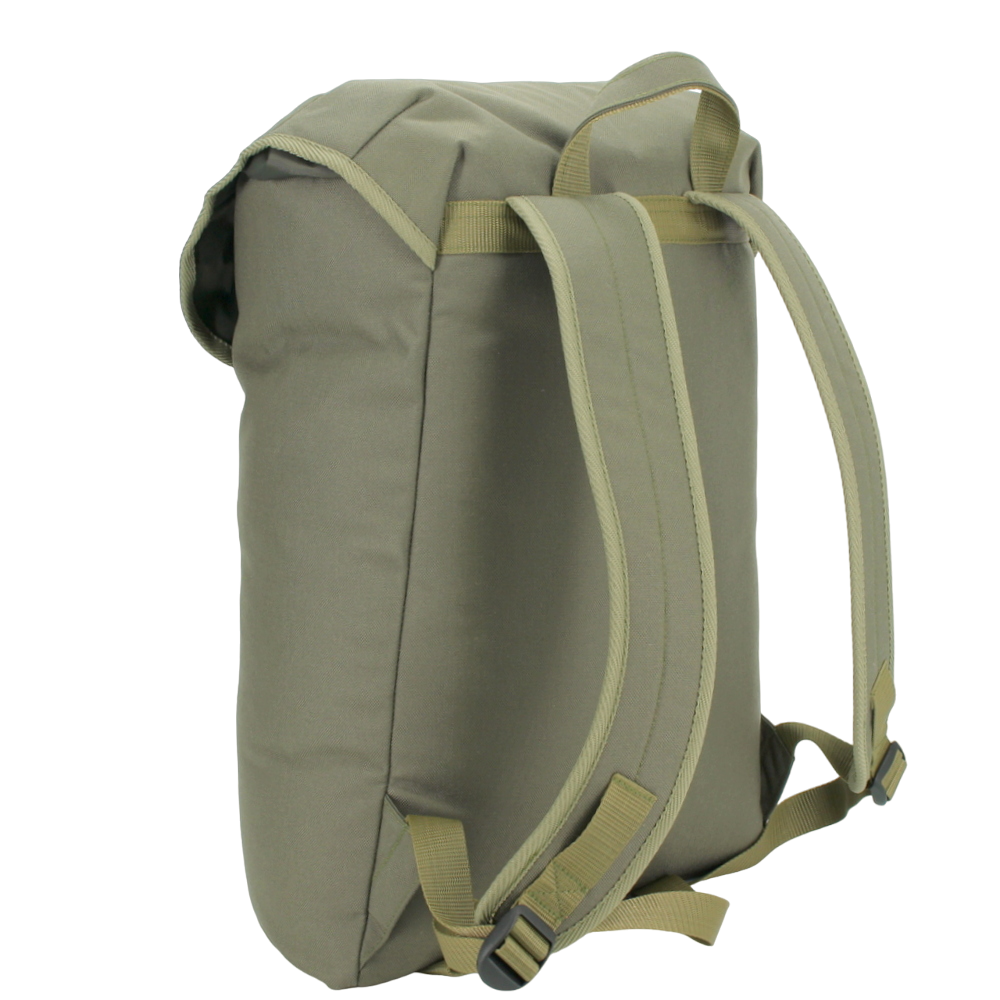 Kestävä ja vedenpitävä reppu Cafe 18l (khaki) - Kotikauppa