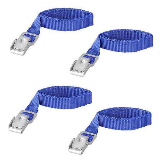 Kiinnityshihnat metallisella napsautuslukolla pyörätelineeseen 4 kpl - Kotikauppa