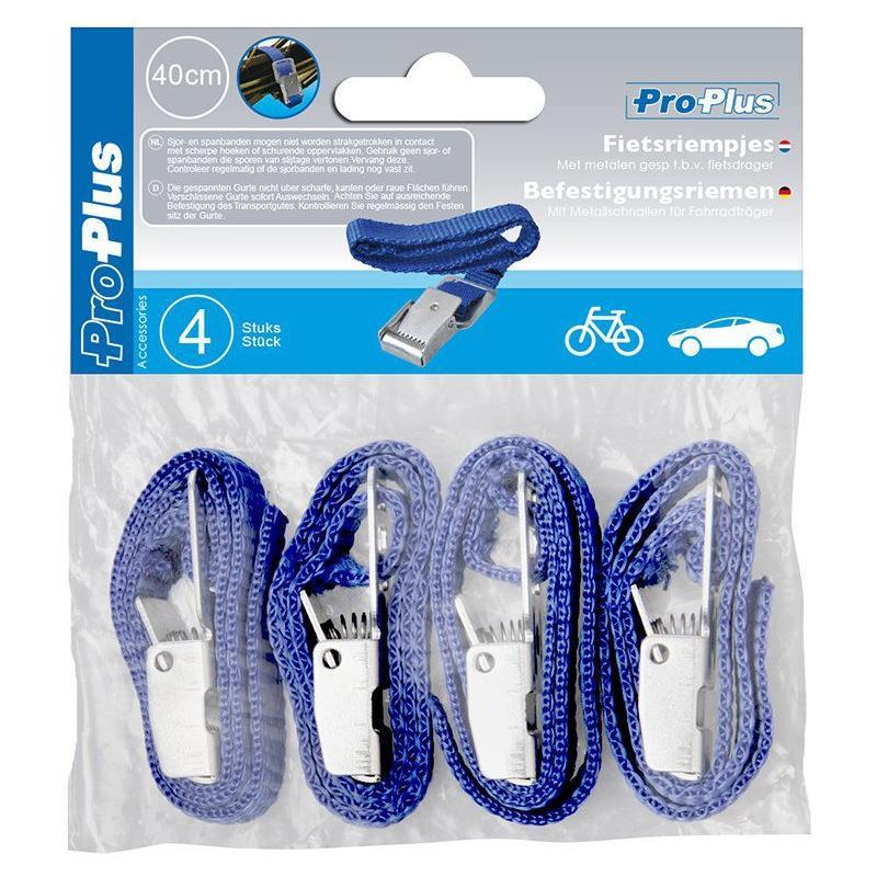 Kiinnityshihnat metallisella napsautuslukolla pyörätelineeseen 4 kpl - Kotikauppa