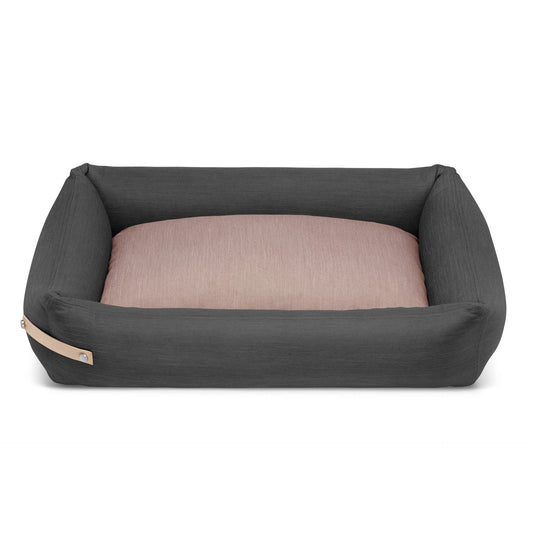 Koiran peti Stokke - harmaa ja pinkki
