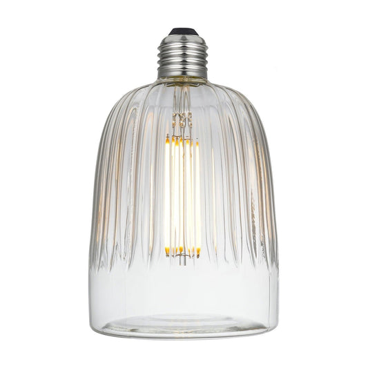 LED Tiche Clear Crystal Line 6W E27 2700K Himmennettävä polttimo - Kotikauppa