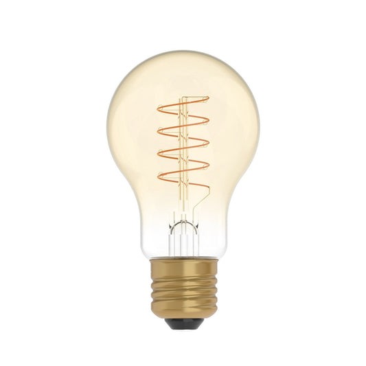 LED kultainen hehkulamppu A60 4W 250Lm E27 1800K himmennettävä - C03 - Kotikauppa
