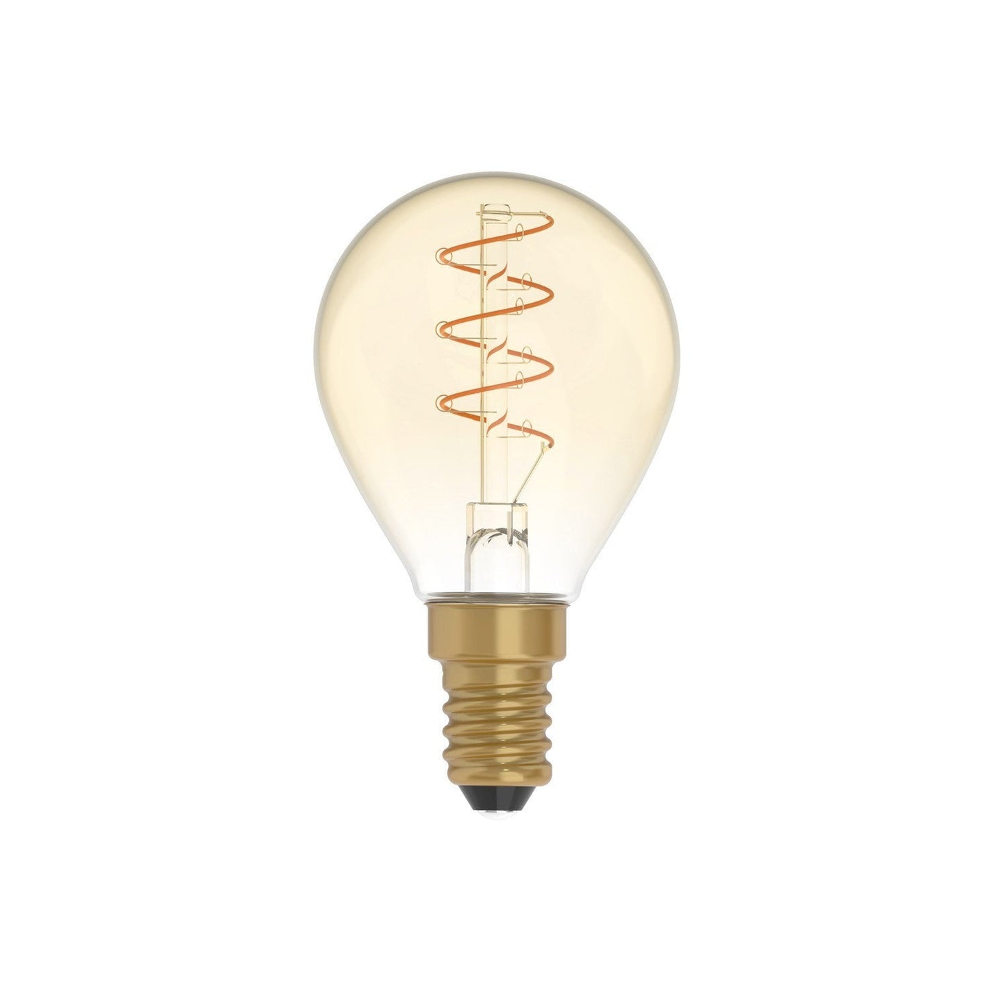 LED kultainen hehkulamppu Mini Globe G45 2,5W 136Lm E14 1800K Himmennettävä - C02 - Kotikauppa