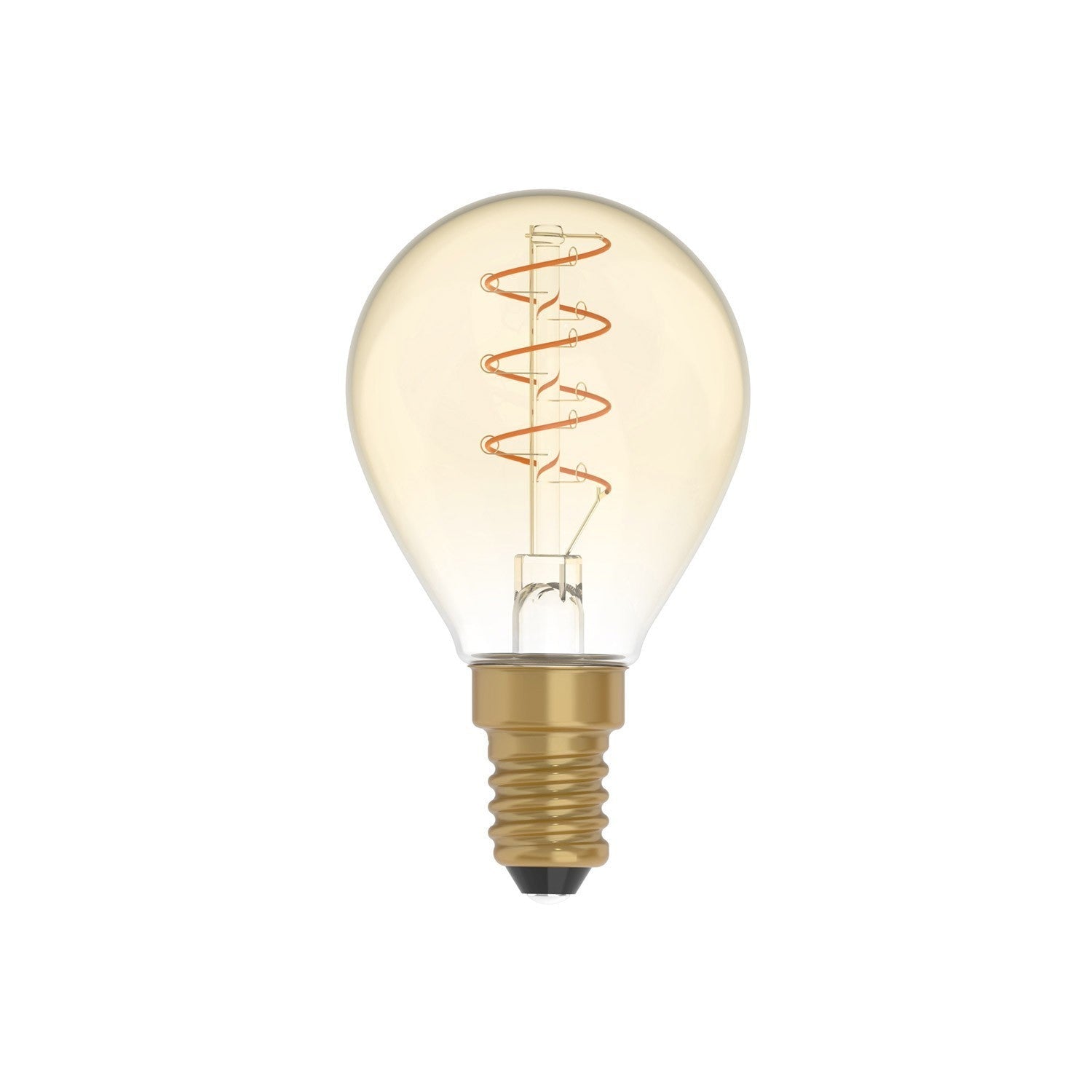 LED kultainen hehkulamppu Mini Globe G45 2,5W 136Lm E14 1800K Himmennettävä - C02 - Kotikauppa