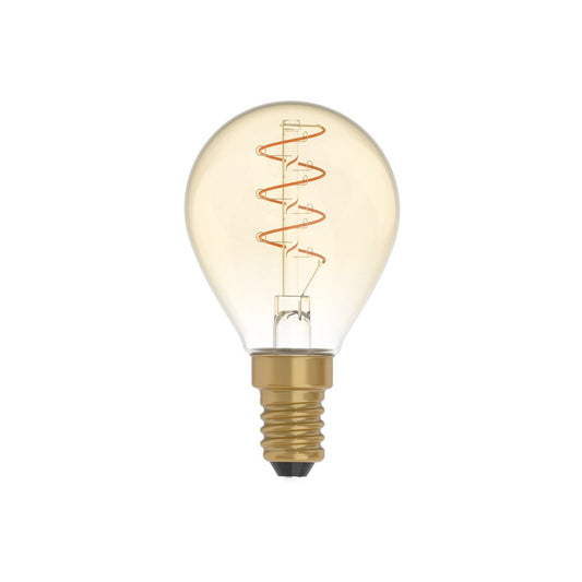 LED kultainen hehkulamppu Mini Globe G45 2,5W 136Lm E14 1800K Himmennettävä - C02 - Kotikauppa