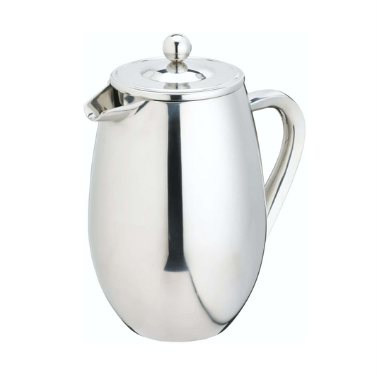 La Cafetière Silver Double Walled Insulated Eight Cup Coffee Maker - 1 Liter - Kotikauppa