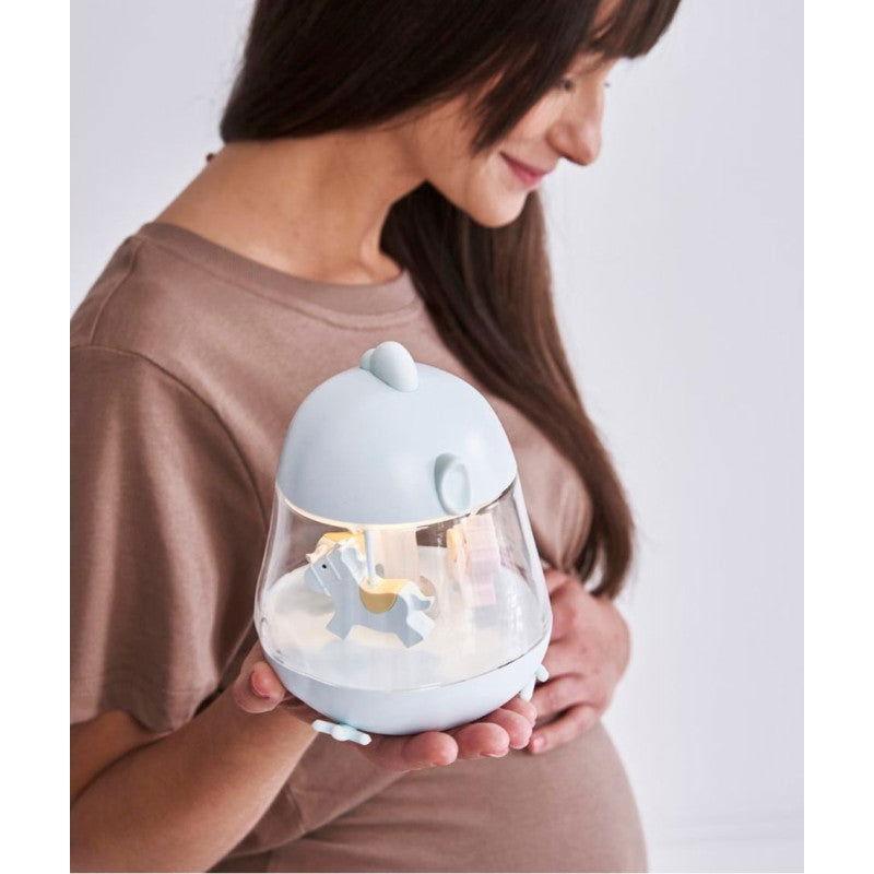 Lamp with Carousel and Music - Blue - Kotikauppa