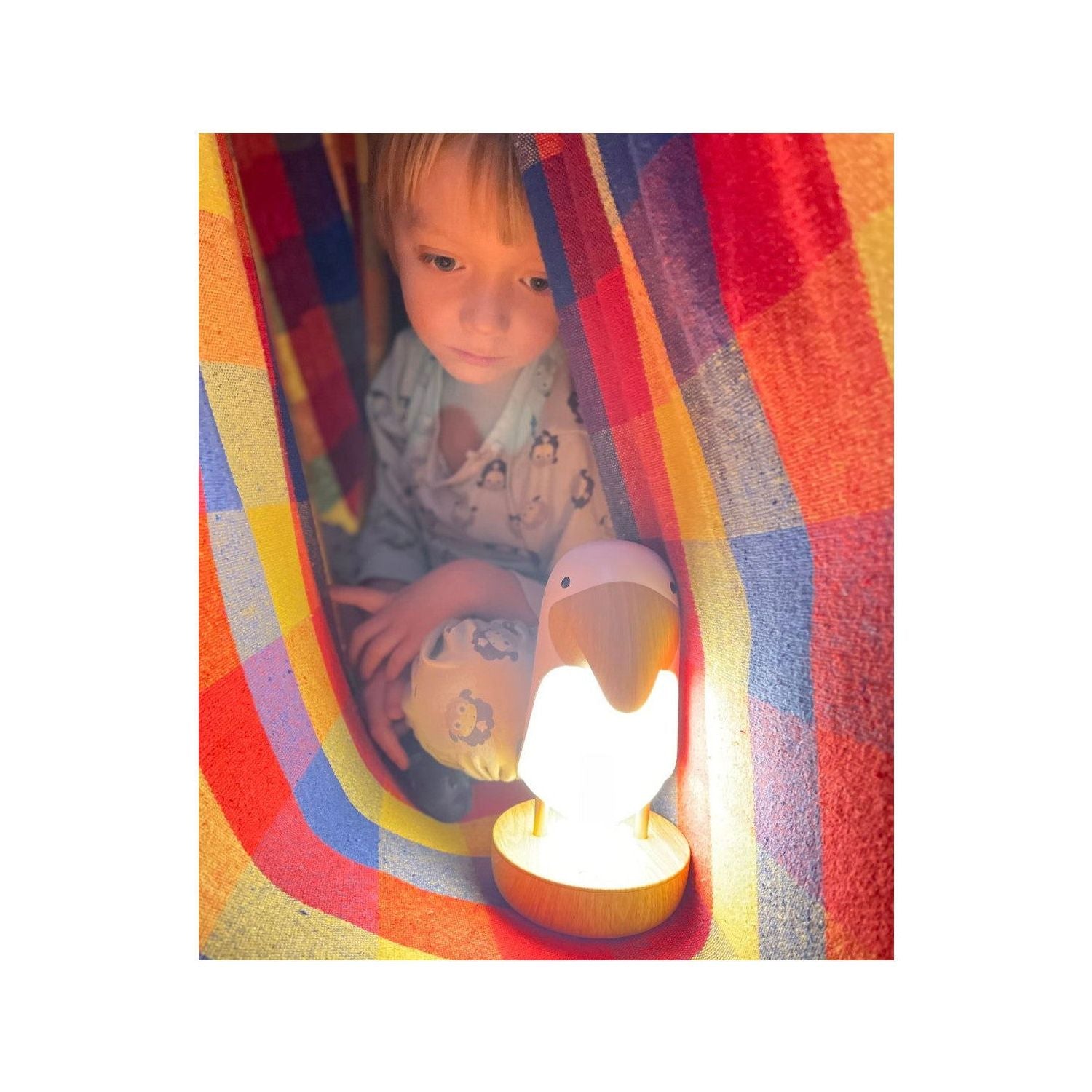 Lamp with Speaker - Pink Bird - Kotikauppa