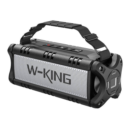 Langattomat Bluetooth kaiuttimet W-KING D8 50W (black) - Kotikauppa