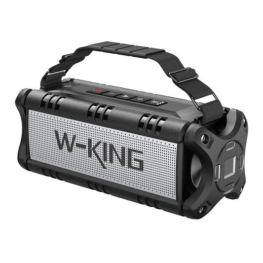 Langattomat Bluetooth kaiuttimet W-KING D8 50W (black) - Kotikauppa