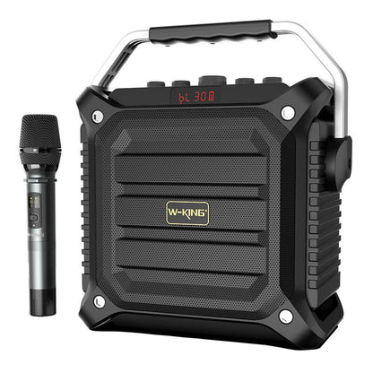Langattomat Bluetooth kaiuttimet W-KING K3H 100W (black) - Kotikauppa