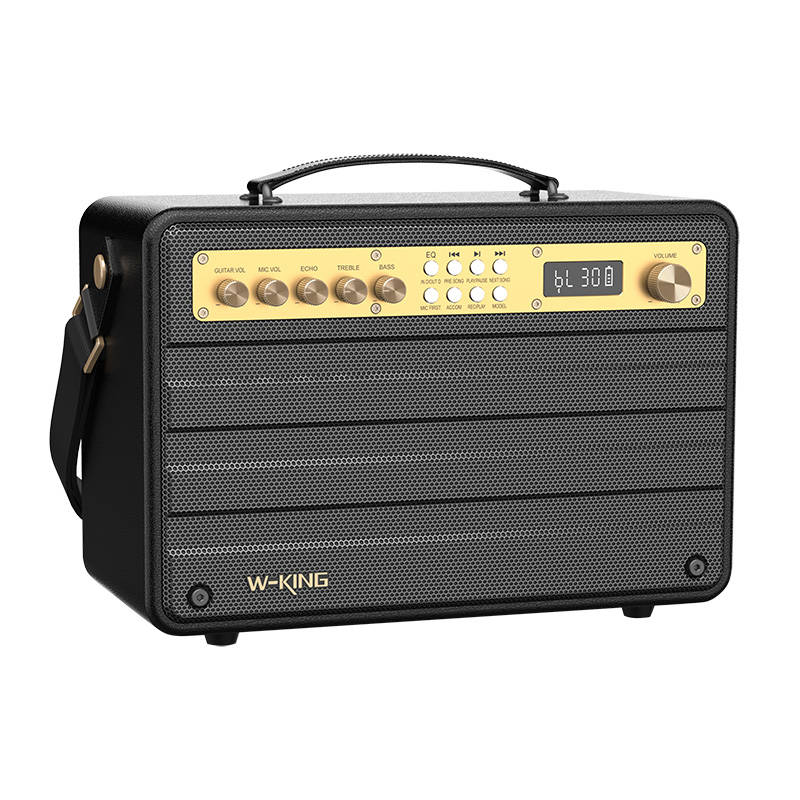 Langattomat Bluetooth kaiuttimet W-KING K6S 100W (black) - Kotikauppa