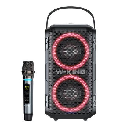 Langattomat Bluetooth kaiuttimet W-KING T9 60W (black) - Kotikauppa
