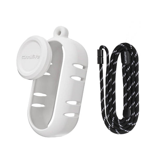 Lanyard + Silicone Cover Sunnylife for Insta360 GO3 / GOS (Heat Dissipation) G3S-BHT839-W - Kotikauppa