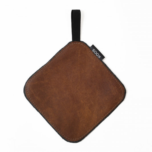 Leather Pot Holder - Different colors - Kotikauppa