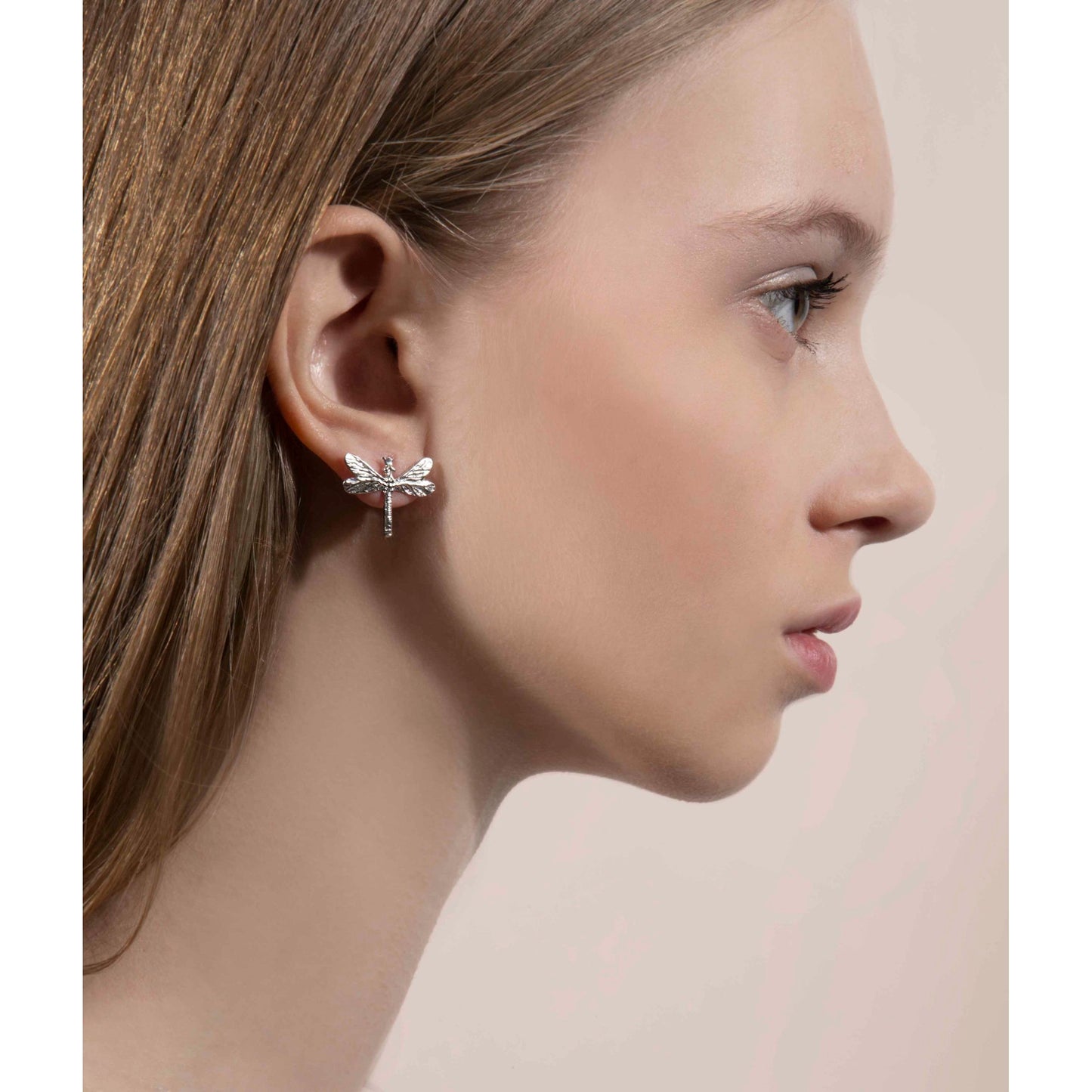 Light Dragonfly Earrings