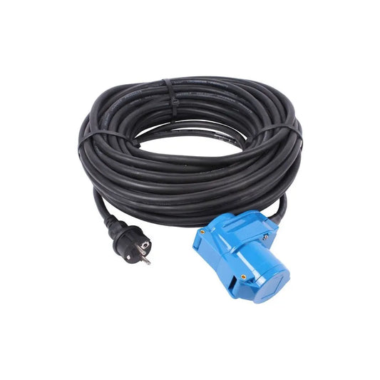 Liitäntäjohto 230V/rasia, 25m, 3x2,5 Schuko/CEE/ Schuko rasia | 3355000 |  | Kotikauppa | 