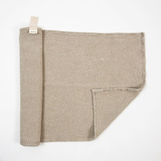 Linen Sauna Seat Cover - Beige - Kotikauppa