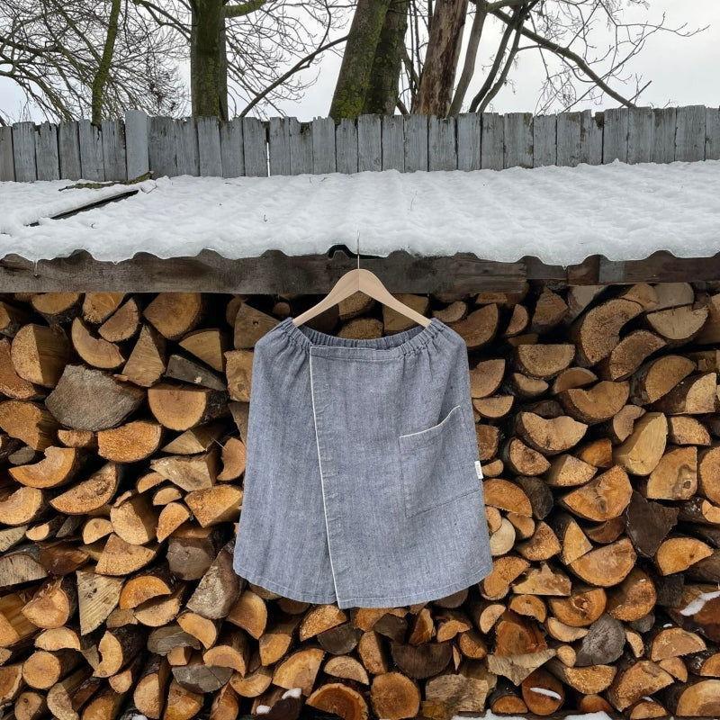 Linen Sauna Skirt for Men - Kotikauppa