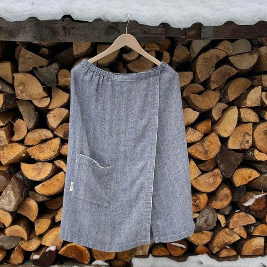 Linen Sauna Skirt for Women - Kotikauppa
