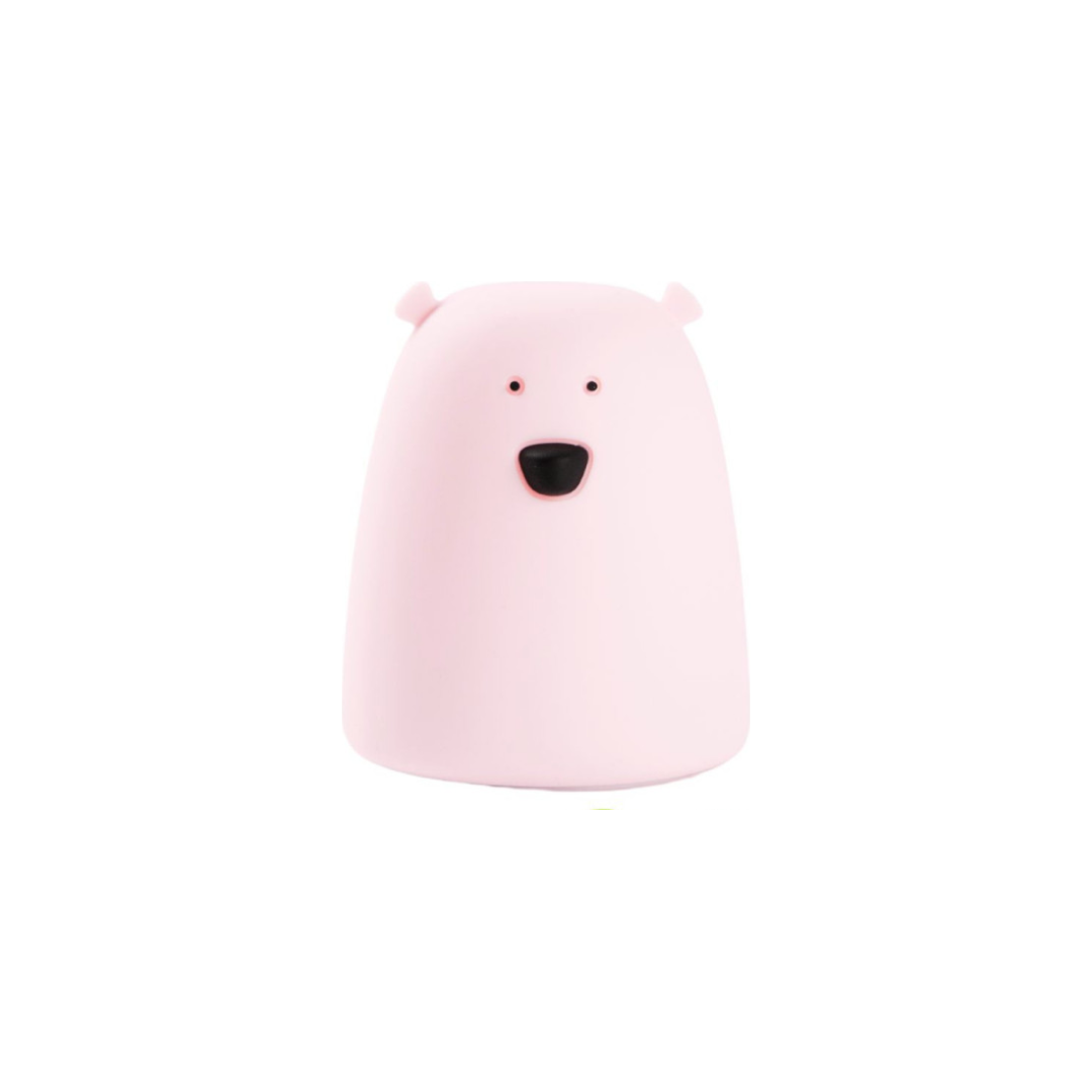 Little Bear Silicone Lamp - Pink - Kotikauppa
