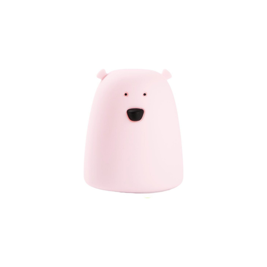 Little Bear Silicone Lamp - Pink - Kotikauppa