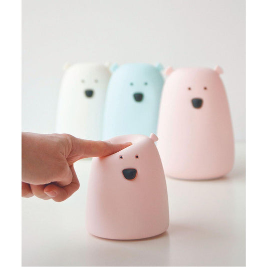 Little Bear Silicone Lamp - Pink - Kotikauppa
