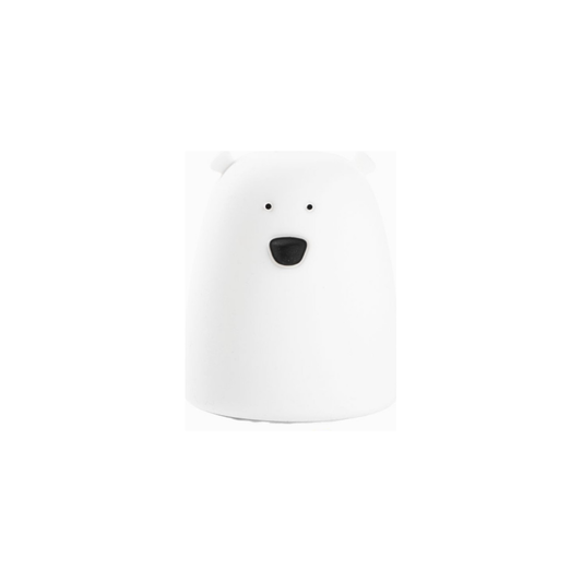 Little Bear Silicone Night Lamp - White - Kotikauppa