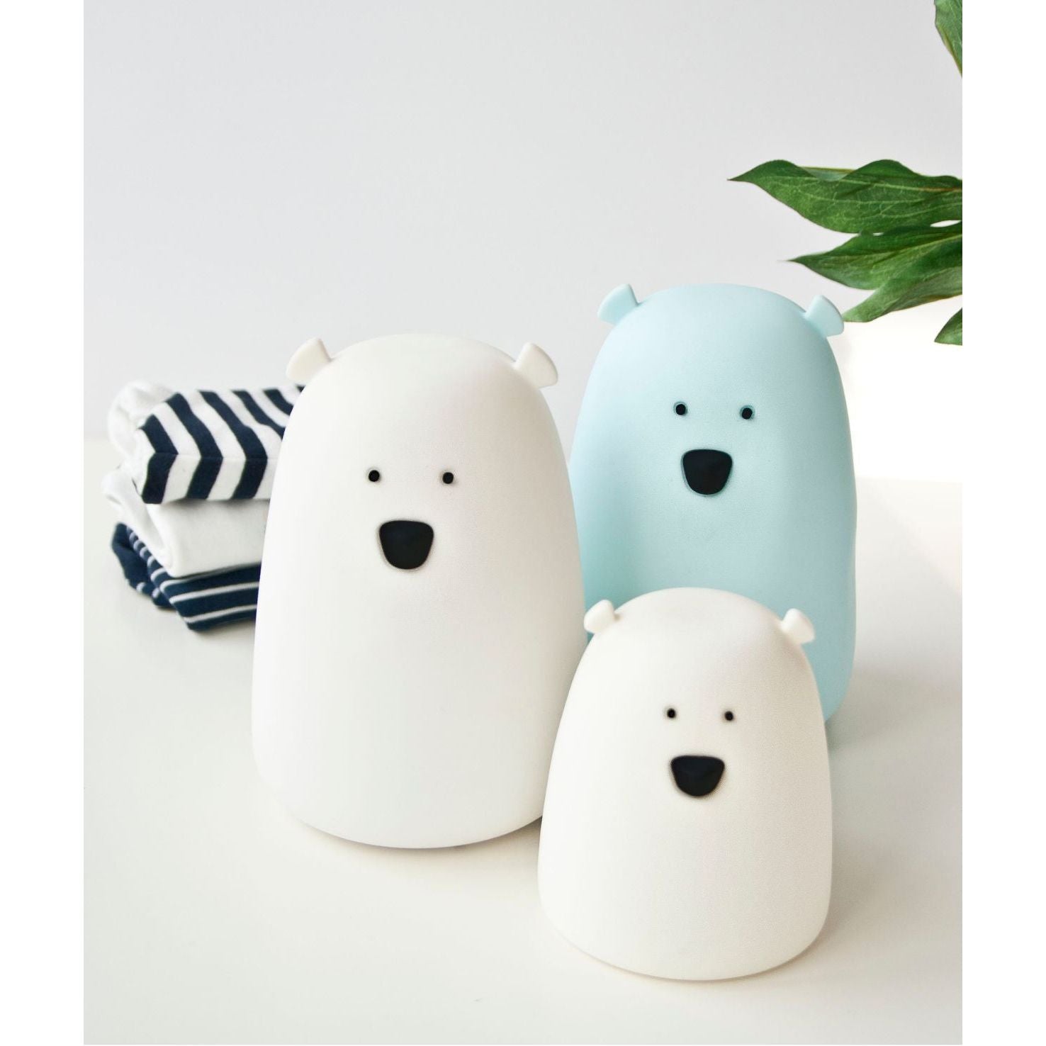 Little Bear Silicone Night Lamp - White - Kotikauppa