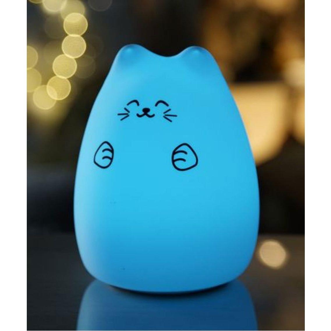 Lucky Cat Silicone Lamp - White - Kotikauppa