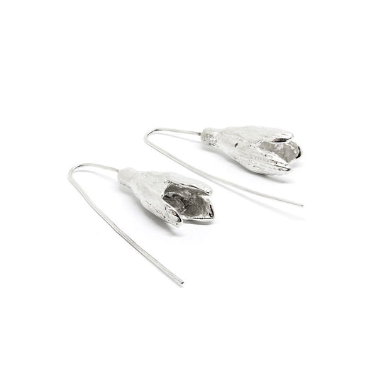 Earrings - SPRING Snowdrops with Hooks