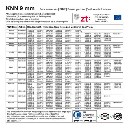 Lumiketjut 9mm KNN20 - Kotikauppa