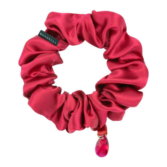 Luxury Silk Scrunchie - Red - Kotikauppa