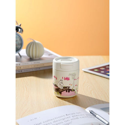 Termosmuki Muumi 320 ml valko-pinkki