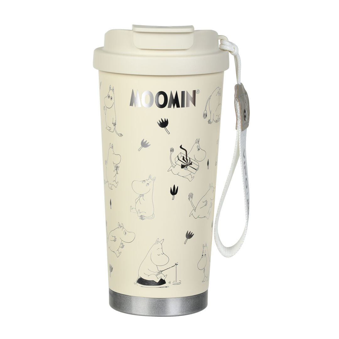 Take away-termos Muumi Muumipeikko, valkoinen 580 ml