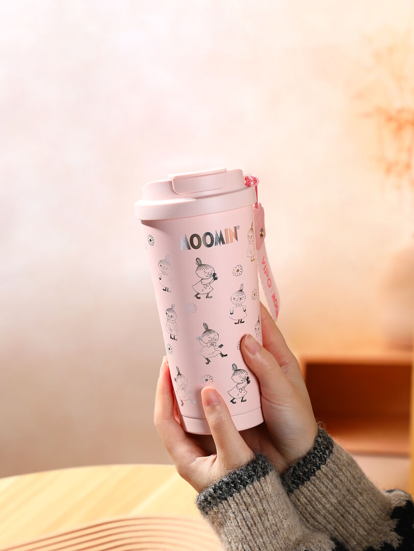 Take away-termos Muumi Pikku Myy, vaaleanpunainen 580 ml